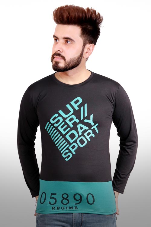 Printed Superday Round Neck T-Shirt
