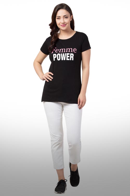 Femme Power Printed T-Shirt